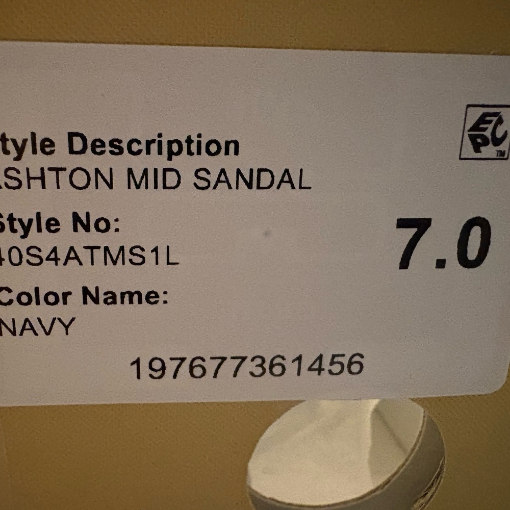 Michael Kors Ashton Mid Sandal in Navy